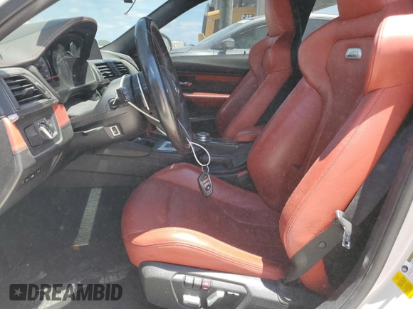 2017 BMW M3 with VIN WBS8M9C5XH5G84679, listed as a Copart auction lot 50328034 with 85,607 mi miles. Bid and sale history available at carsss.com. Image 7.