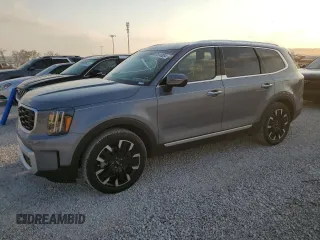 2024 Kia Telluride SX z VIN 5XYP54GC0RG541452, wystawiony jako Copart lot #76145034 z przebiegiem 3 194 mil mil oraz Nie do naprawy • Non repairable. Historia ofert i sprzedaży dostępna na DreamBid. Obrazek 1.