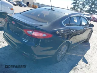 2016 Ford Fusion Titanium with VIN 3FA6P0K90GR179528, listed as a IAAI auction lot 41587248 with 230,264 mi miles and . Bid and sale history available at DreamBid. Image 4.