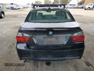 2007 BMW 3 Series 328i with VIN WBAVC53587FZ77036, listed as a Copart auction lot 49629485 with 188,825 mi miles and Clean Title. Bid and sale history available at carsss.com. Image 6.