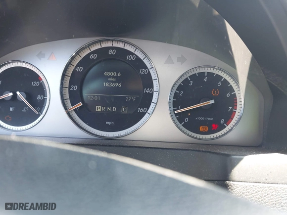 2008 Mercedes-Benz C-Class 3.0L Sport with VIN WDDGF54X98F032459, listed as a IAAI auction lot 41930016 with 183,696 mi miles. Bid and sale history available at carsss.com. Image 7.