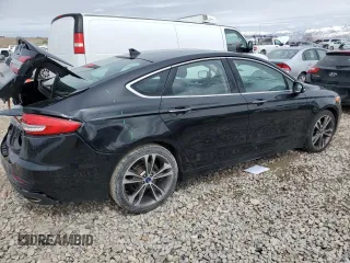 2019 Ford Fusion Titanium with VIN 3FA6P0K9XKR269374, listed as a Copart auction lot 50126815 with 86,164 mi miles and Salvage Title. Bid and sale history available at carsss.com. Image 3.