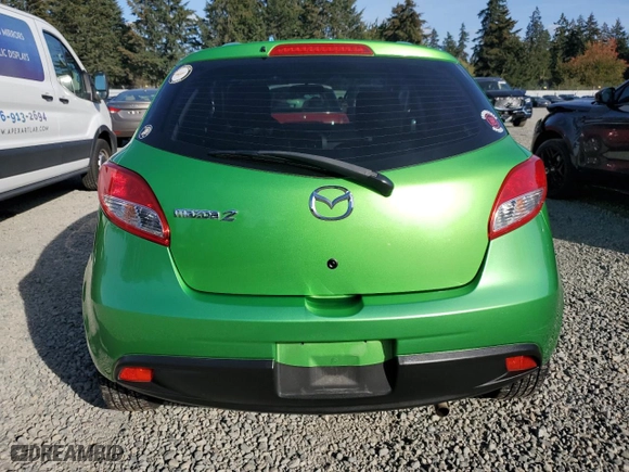 2011 Mazda Mazda2 Sport with VIN JM1DE1HZ7B0130419, listed as a Copart auction lot 74485644 with 160,583 mi miles and Salvage Title. Bid and sale history available at carsss.com. Image 6.