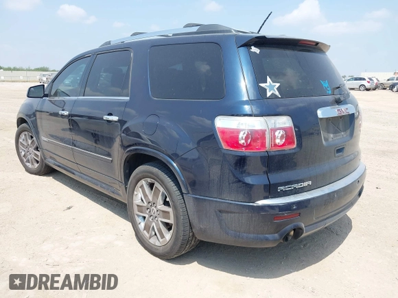 2012 GMC Acadia Denali z VIN 1GKKVTED5CJ274790, wystawiony jako IAAI lot #42331458 z przebiegiem 111 842 mil mil oraz . Historia ofert i sprzedaży dostępna na DreamBid. Obrazek 3.