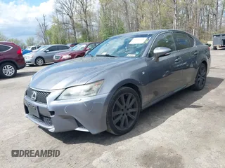 2014 Lexus GS 350 with VIN JTHCE1BL2E5022327, listed as a IAAI auction lot 42036788 with 179,088 mi miles. Bid and sale history available at carsss.com. Image 17.