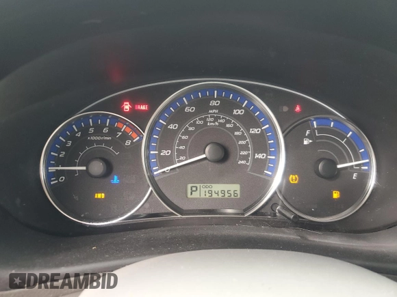 2010 Subaru Forester XT Limited с VIN JF2SH6FC9AH723887, выставлен на аукционе Copart как лот 51711535 с пробегом 194 956 миль миль и Списание • Salvage title. История ставок и продаж доступна на DreamBid. Изображение 9.