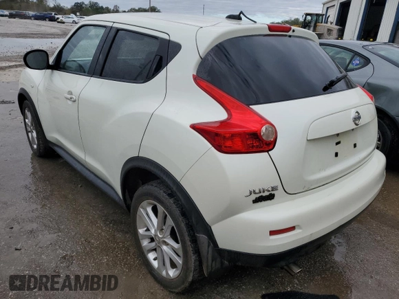 2011 Nissan Juke SV with VIN JN8AF5MRXBT016219, listed as a Copart auction lot 81460814 with 150,978 mi miles and Salvage Title. Bid and sale history available at carsss.com. Image 2.