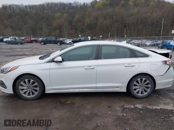 2016 Hyundai Sonata Sport with VIN 5NPE34AF5GH349871, listed as a IAAI auction lot 41962910 with 86,978 mi miles and . Bid and sale history available at DreamBid. Image 14.