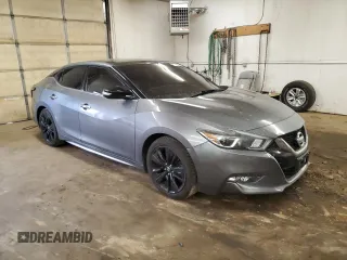 2018 Nissan Maxima SV with VIN 1N4AA6AP8JC393283, listed as a Copart auction lot 51549075 with 89,911 mi miles and Salvage Title. Bid and sale history available at DreamBid. Image 4.