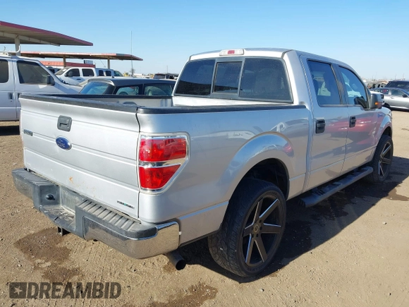 2014 Ford F-150 XL with VIN 1FTFW1CF5EKF26442, listed as a IAAI auction lot 41484912 with 195,263 mi miles. Bid and sale history available at carsss.com. Image 4.