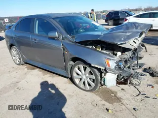 2012 Mitsubishi Lancer GT with VIN JA32U8FW4CU016415, listed as a IAAI auction lot 41398138 with 125,611 mi miles. Bid and sale history available at carsss.com. Image 1.
