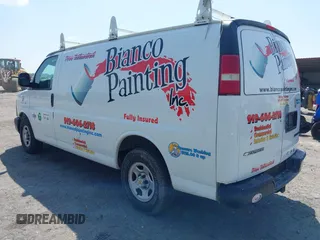 2004 Chevrolet Express Cargo z VIN 1GCFG15X641245676, wystawiony jako IAAI lot #42161041 z przebiegiem 138 993 mil mil oraz . Historia ofert i sprzedaży dostępna na DreamBid. Obrazek 3.
