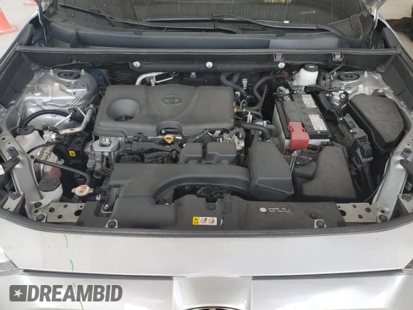 2022 Toyota RAV4 XLE with VIN 2T3W1RFV7NW233780, listed as a Copart auction lot 55099615 with 28,819 mi miles and Non repairable. Bid and sale history available at DreamBid. Image 12.