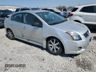 2012 Nissan Sentra SR with VIN 3N1AB6AP2CL711562, listed as a Copart auction lot 49531705 with Not provided miles and Salvage title. Bid and sale history available at DreamBid. Image 4.