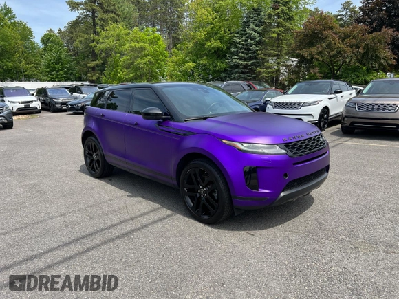 2020 Land Rover Range Rover Evoque SE z VIN SALZP2FX9LH021558, wystawiony jako Copart lot #58984965 z przebiegiem 157 349 mil mil oraz Czysty tytuł • Clean title. Historia ofert i sprzedaży dostępna na DreamBid. Obrazek 1.