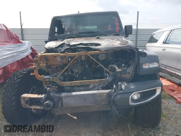2019 Jeep Wrangler Unlimited Sahara with VIN 1C4HJXEG7KW661801, listed as a IAAI auction lot 40848731 with Not provided miles and . Bid and sale history available at DreamBid. Image 11.