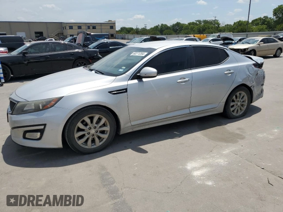 2014 Kia Optima LX with VIN 5XXGM4A71EG344934, listed as a Copart auction lot 60271204 with 308,991 mi miles and Salvage Title. Bid and sale history available at carsss.com. Image 1.