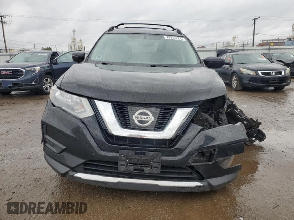 2017 Nissan Rogue SV z VIN 5N1AT2MT9HC879208, wystawiony jako Copart lot #50619795 z przebiegiem 110 991 mil mil oraz Szkoda całkowita • Salvage title. Historia ofert i sprzedaży dostępna na DreamBid. Obrazek 5.