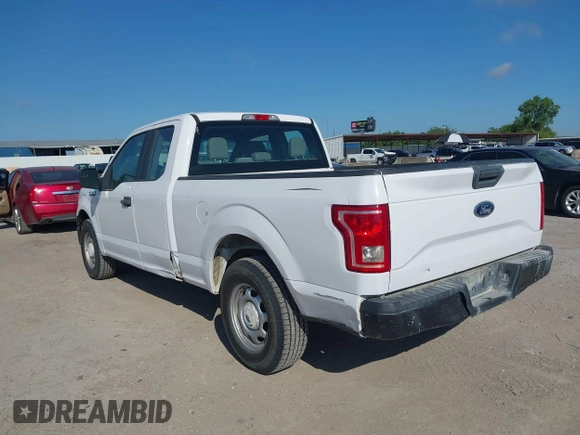 2016 Ford F-150 XL with VIN 1FTEX1C85GKE63744, listed as a IAAI auction lot 42564394 with 292,931 mi miles and . Bid and sale history available at DreamBid. Image 3.