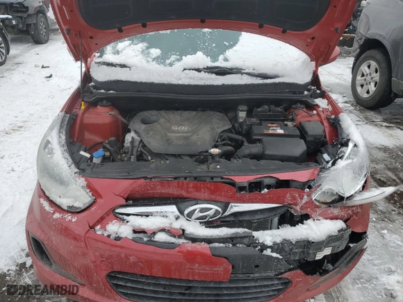 2013 Hyundai Accent GL with VIN KMHCT5AEXDU131393, listed as a Copart auction lot 45369305 with 65,798 mi miles and Clean Title. Bid and sale history available at carsss.com. Image 11.