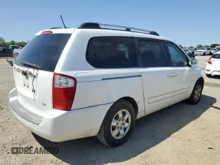 2009 Kia Sedona LX with VIN KNDMB233396273389, listed as a Copart auction lot 52592285 with 0 mi miles and Clean Title. Bid and sale history available at carsss.com. Image 3.
