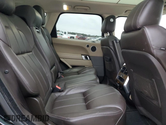 2017 Land Rover Range Rover Sport HSE with VIN SALWR2FK6HA129458, listed as a Copart auction lot 46280735 with 135,469 mi miles and Salvage Title. Bid and sale history available at carsss.com. Image 11.