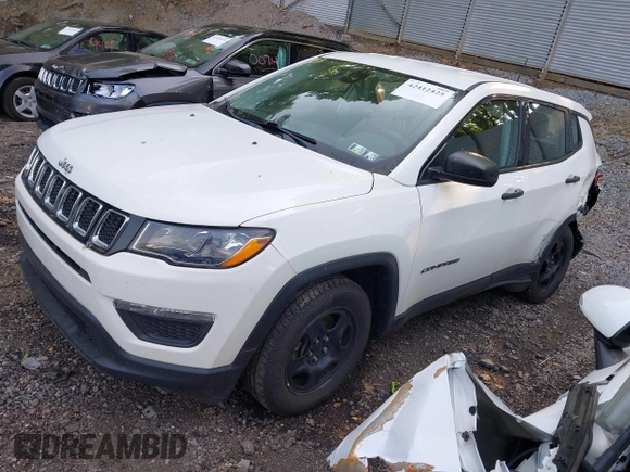 2021 Jeep Compass Sport с VIN 3C4NJCABXMT560279, выставлен на аукционе IAAI как лот 42412425 с пробегом 53 374 миль миль и . История ставок и продаж доступна на DreamBid. Изображение 2.