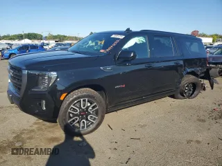 2022 GMC Yukon XL AT4 with VIN 1GKS2HKL9NR286379, listed as a Copart auction lot 70381224 with Not Provided miles and Salvage Title. Bid and sale history available at carsss.com. Image 1.