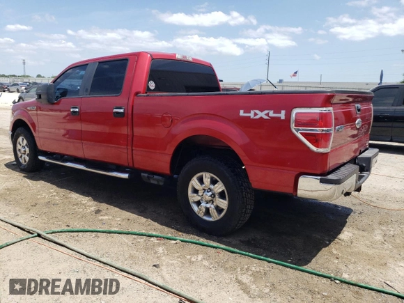 2010 Ford F-150 XL with VIN 1FTFW1EV6AFB25487, listed as a Copart auction lot 55269255 with 206,382 mi miles and Salvage Title. Bid and sale history available at DreamBid. Image 2.