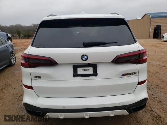 2020 BMW X5 M50i with VIN 5UXJU4C07L9C45133, listed as a Copart auction lot 39637053 with 42,646 mi miles. Bid and sale history available at carsss.com. Image 6.