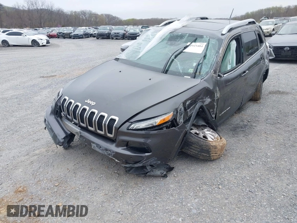 2014 Jeep Cherokee Limited with VIN 1C4PJMDS0EW193012, listed as a IAAI auction lot 41919404 with 90,734 mi miles. Bid and sale history available at carsss.com. Image 6.