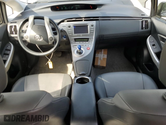 2014 Toyota Prius Four with VIN JTDKN3DU6E1743871, listed as a Copart auction lot 55454155 with 96,283 mi miles and Salvage Title. Bid and sale history available at DreamBid. Image 8.