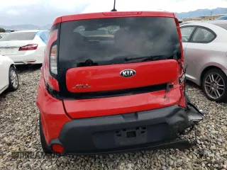 2015 Kia Soul + with VIN KNDJP3A51F7751975, listed as a Copart auction lot 63807743 with Not Provided miles and Salvage Title. Bid and sale history available at DreamBid. Image 6.