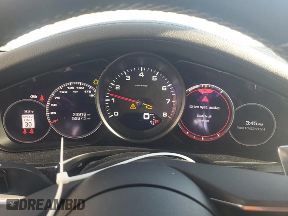 2021 Porsche Panamera with VIN WP0AJ2A76ML120723, listed as a Copart auction lot 76781384 with 23,916 mi miles and Salvage title. Bid and sale history available at DreamBid. Image 9.