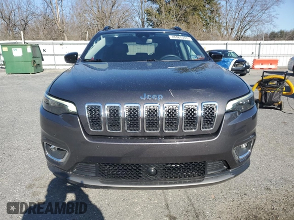 2022 Jeep Cherokee Limited with VIN 1C4PJMDX1ND508133, listed as a Copart auction lot 48487355 with 88,879 mi miles and Salvage Title. Bid and sale history available at DreamBid. Image 5.