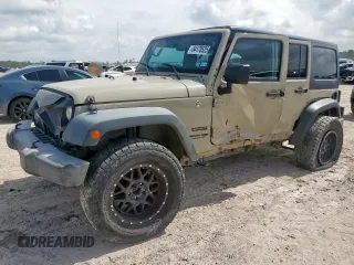 2018 Jeep Wrangler Unlimited Sport with VIN 1C4BJWDG2JL805028, listed as a Copart auction lot 64170525 with 111,279 mi miles and Clean title. Bid and sale history available at DreamBid. Image 1.