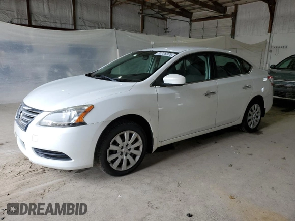 2014 Nissan Sentra SV with VIN 3N1AB7AP0EY321054, listed as a Copart auction lot 52775035 with 169,606 mi miles and Clean Title. Bid and sale history available at DreamBid. Image 1.