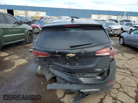 2024 Chevrolet Equinox LT with VIN 3GNAXKEG5RL373687, listed as a Copart auction lot 46404985 with 13,958 mi miles and Clean Title. Bid and sale history available at DreamBid. Image 6.