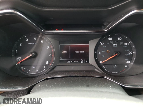 2022 Chevrolet TrailBlazer ACTIV with VIN KL79MSSL2NB041026, listed as a Copart auction lot 57235833 with 41,207 mi miles. Bid and sale history available at carsss.com. Image 9.
