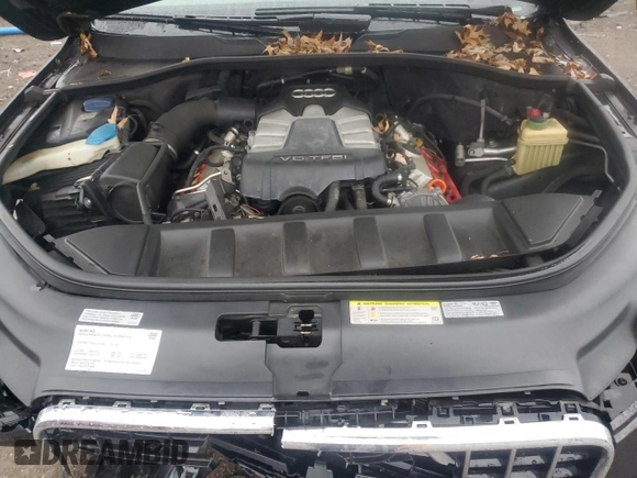 2011 Audi Q7 Premium Plus with VIN WA1LGAFE6BD002486, listed as a Copart auction lot 51846505 with 152,277 mi miles and Salvage title. Bid and sale history available at DreamBid. Image 12.