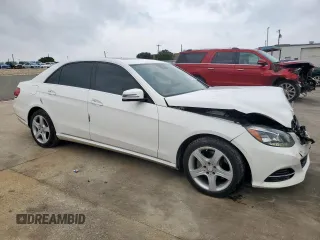 2014 Mercedes-Benz E 350 Sport with VIN WDDHF5KB8EA853525, listed as a Copart auction lot 55132715 with 125,895 mi miles and Salvage title. Bid and sale history available at DreamBid. Image 4.