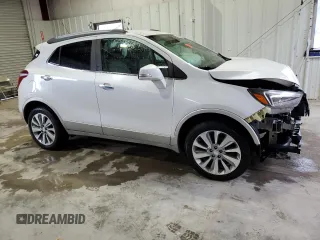 2017 Buick Encore Preferred with VIN KL4CJESB7HB098301, listed as a Copart auction lot 50862455 with 87,071 mi miles and Salvage Title. Bid and sale history available at carsss.com. Image 4.