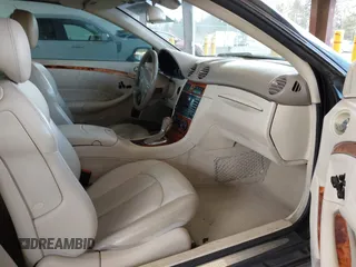 2005 Mercedes-Benz CLK 500 with VIN WDBTK75J55F139609, listed as a IAAI auction lot 42232645 with 136,367 mi miles and . Bid and sale history available at DreamBid. Image 5.