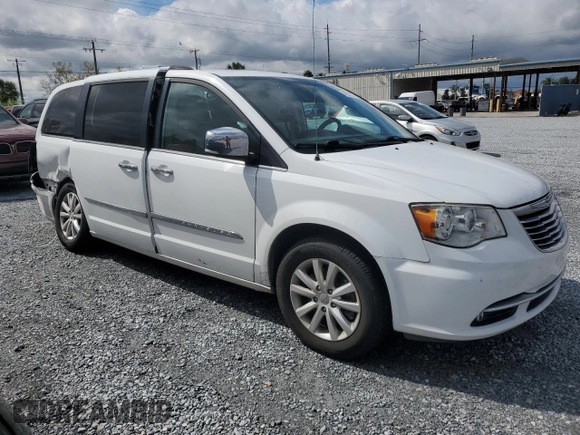 2016 Chrysler Town & Country Limited Platinum with VIN 2C4RC1GG8GR215732, listed as a Copart auction lot 46291215 with 118,192 mi miles and Salvage Title. Bid and sale history available at carsss.com. Image 4.