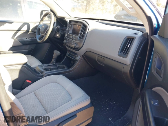 2020 Chevrolet Colorado 4WD Work Truck with VIN 1GCGTBEN6L1137562, listed as a IAAI auction lot 41377439 with 43,124 mi miles and . Bid and sale history available at DreamBid. Image 5.