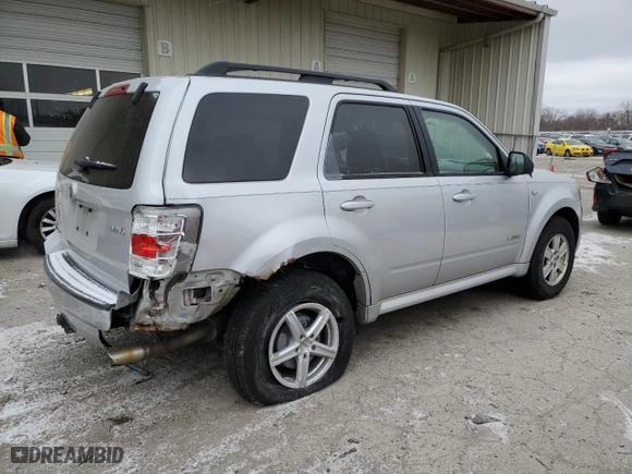 2008 Mercury Mariner with VIN 4M2CU91168KJ46054, listed as a Copart auction lot 41381925 with 101,993 mi miles and Salvage Title. Bid and sale history available at carsss.com. Image 3.