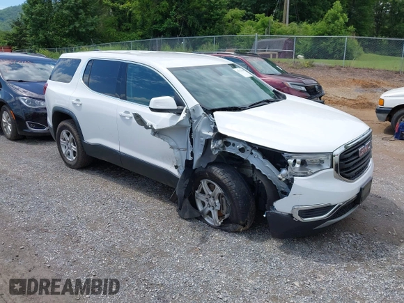 2018 GMC Acadia SLE with VIN 1GKKNRLA4JZ216874, listed as a IAAI auction lot 42371550 with 83,807 mi miles and . Bid and sale history available at DreamBid. Image 1.