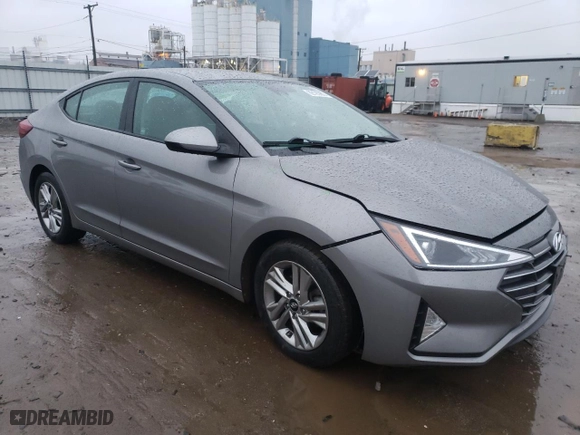 2020 Hyundai Elantra Value Edition with VIN KMHD84LF6LU105071, listed as a Copart auction lot 82125983 with 51,190 mi miles and Salvage Title. Bid and sale history available at carsss.com. Image 4.