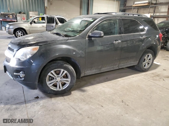 2010 Chevrolet Equinox LTZ with VIN 2CNALFEW5A6272334, listed as a Copart auction lot 45674335 with 106,525 mi miles and Salvage Title. Bid and sale history available at carsss.com. Image 1.
