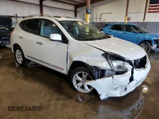 2011 Nissan Rogue S z VIN JN8AS5MV7BW264192, wystawiony jako Copart lot #59309585 z przebiegiem 52 504 mil mil oraz Szkoda całkowita • Salvage title. Historia ofert i sprzedaży dostępna na DreamBid. Obrazek 4.